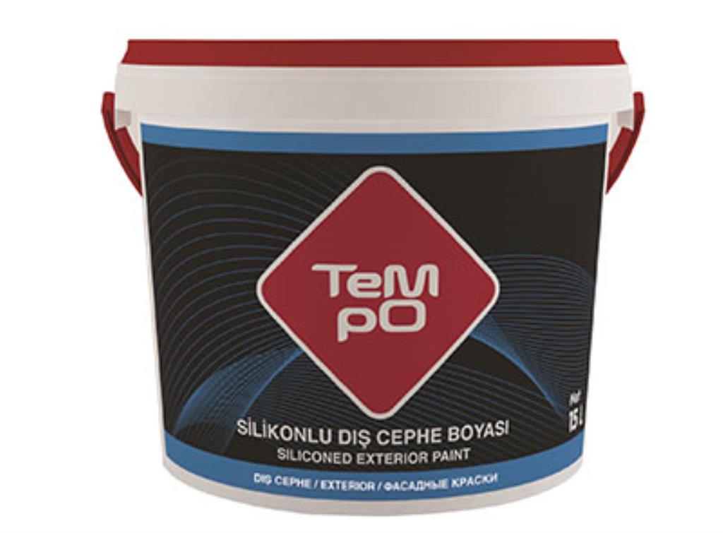 TEMPO SİLİKONLU DIŞ CEPHE BOYASI 15lt
